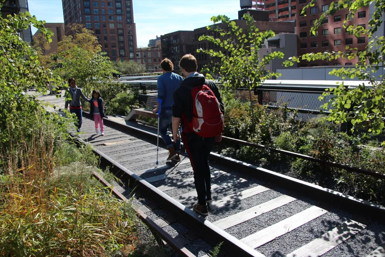 de High Line, New York, ontwerp DS+R/Field Operations/Piet Oudolf