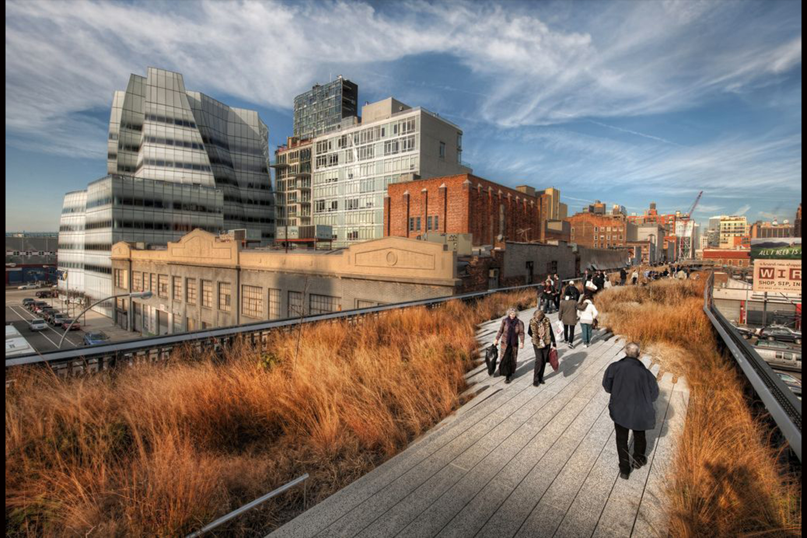 de High Line, New York, ontwerp DS+R/Field Operations/Piet Oudolf