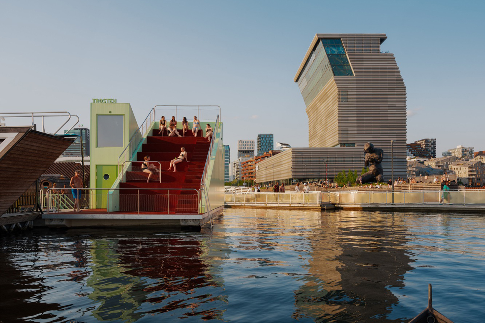 Estudio Herreros, Trosten Sauna Oslo, Noorwegen, 2024