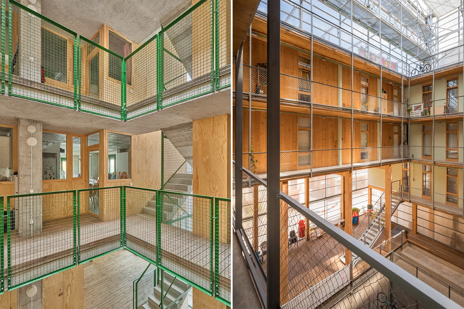 Lacol, coöperatieve woningbouw La Borda, Barcelona, Spanje, 2018
