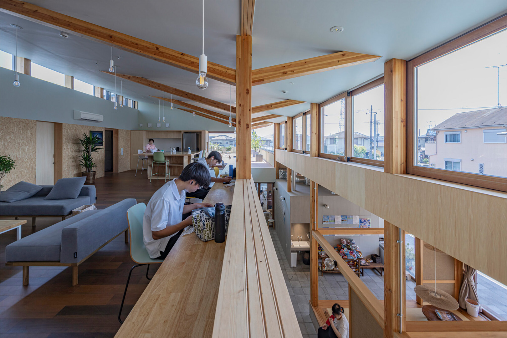 Teca Studio, Kasugadai Center, Kanagawa, Japan, 2022