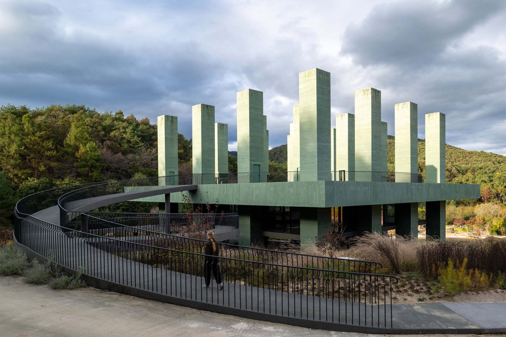 Pezo von Ellrichshausen, REST restaurant, Les Jardins de Médongaule, Gyeonggi-do, South Korea, 2025