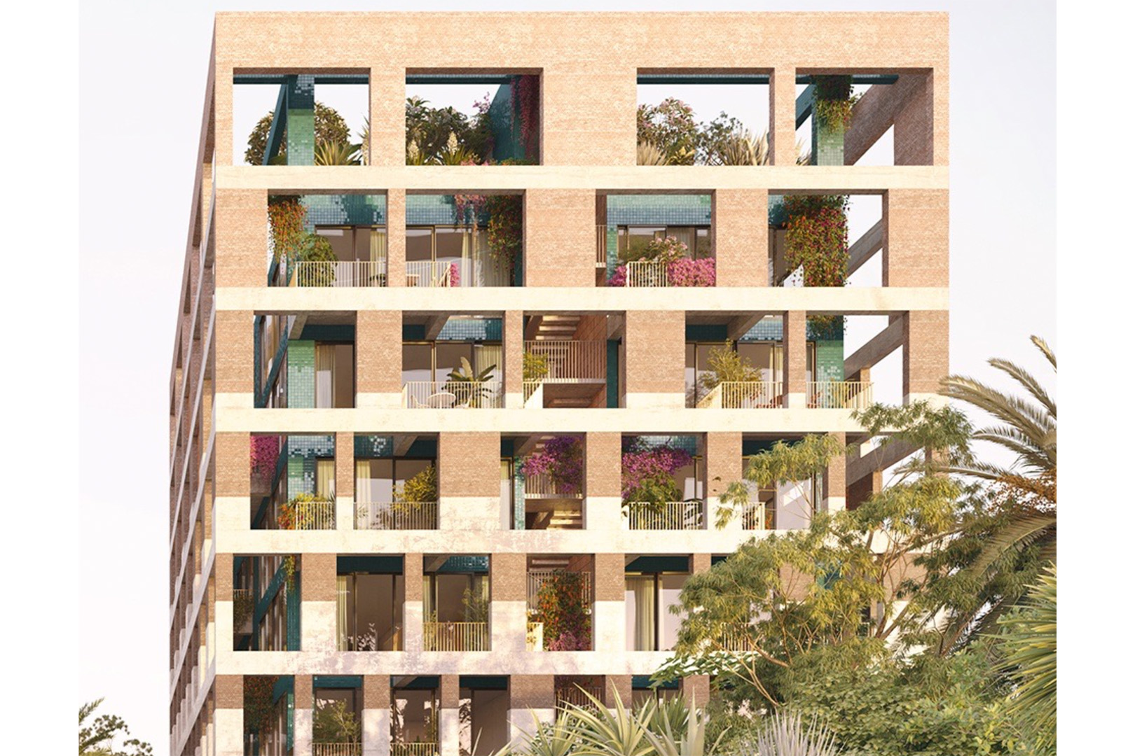 AD-WO, Bole Rwanda-appartementengebouw, Addis Abeba, Ethiopië, in uitvoering 