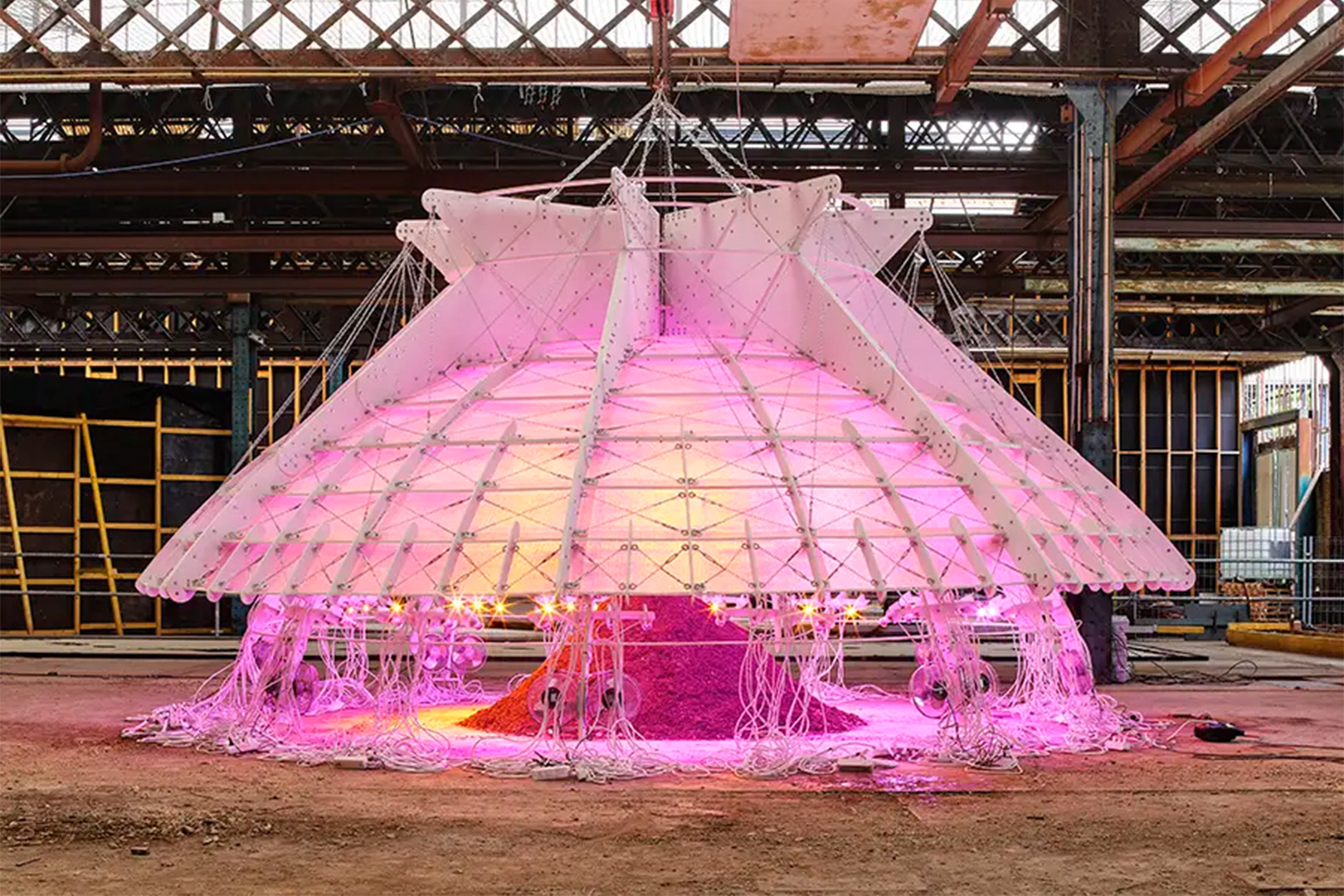 T.A.K.K., Trombe Room: A Solar Mass Chamber, Biennale d'Architecture et de Paysage de la Région Île-de-France, Versailles, 2025