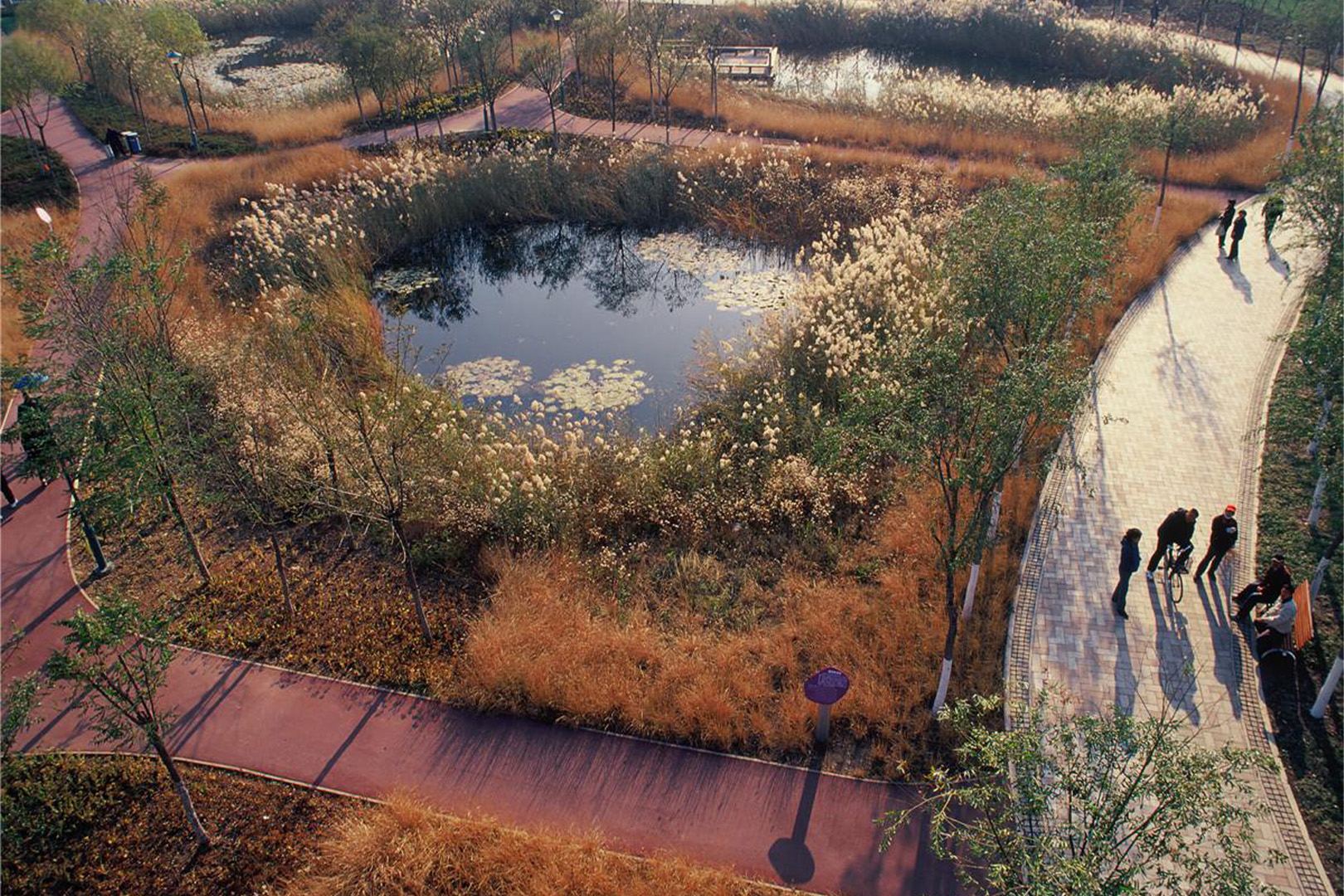 Turenscape, Tianjin Qiaoyuan Wetland Park, Tianjin, China, 2008