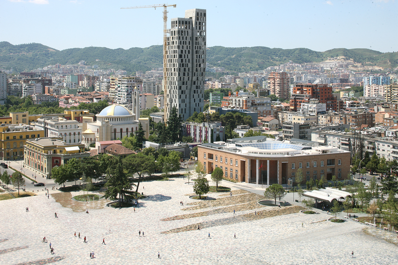51B4E, Skanderbeg Square, Tirana, Albanië, 2017